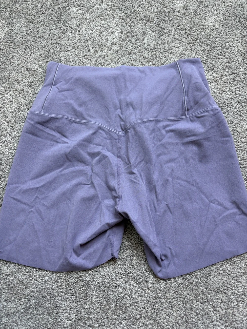 Nike Lavender High-Rise Bike Shorts